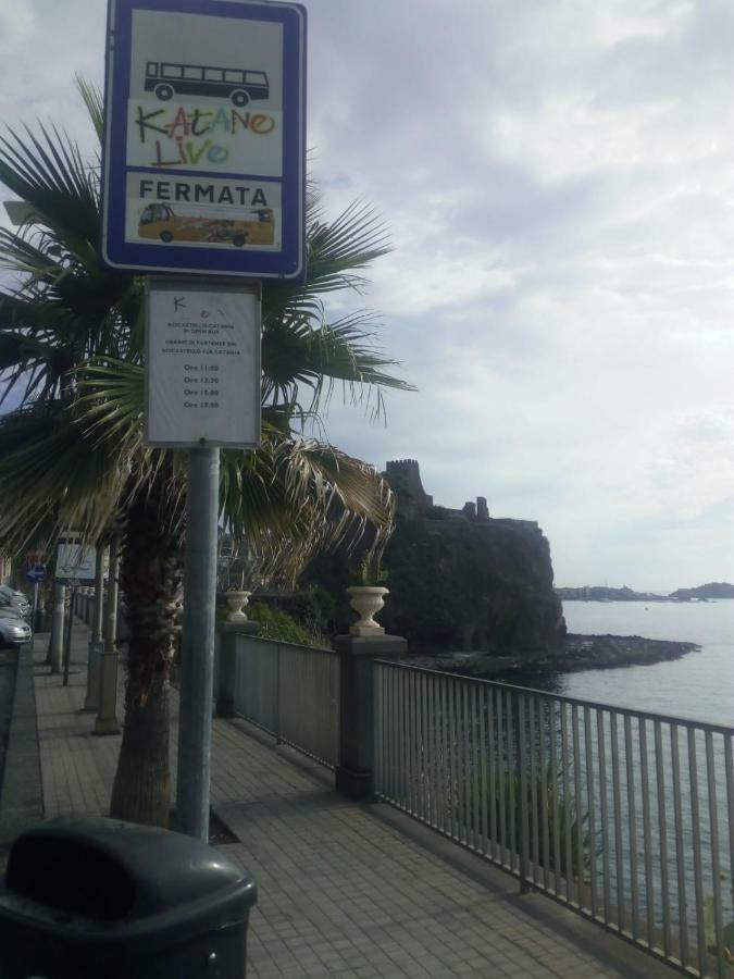 Blue Sea Apartman Aci Castello Kültér fotó